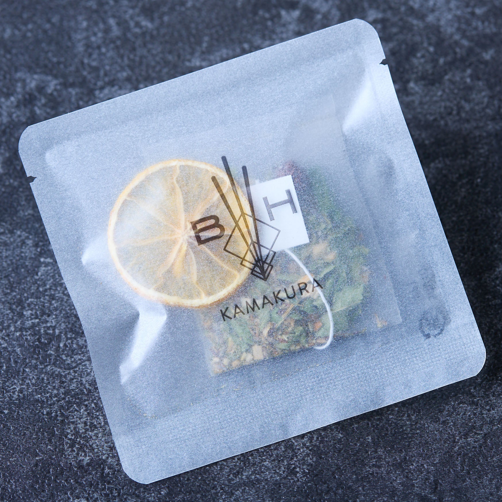 Herb Tea: 湘南ゴールド×黒文字 5 teabags