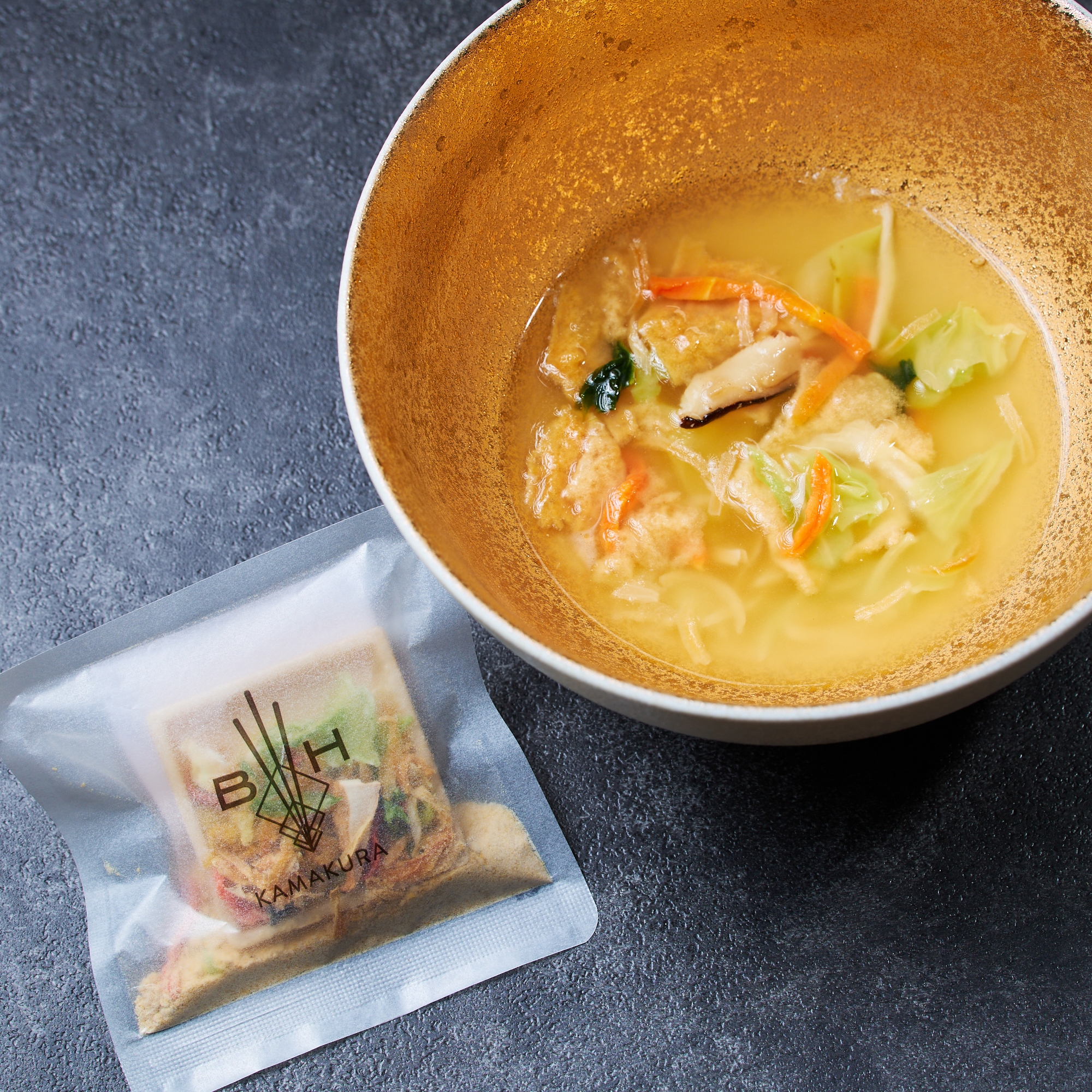 【発酵ひよこ豆の麹スープ】 KAMAKURA SOUP - KOJI FROMAGE